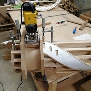 Entaillage des marches du petit limon