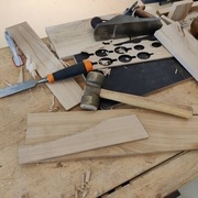 Cintre réalisée au ciseau