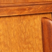 Mobilier reconstruction ,détail de porte coulissante