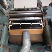 Le caisson dégau monté en ordre de marche (tables relevées pour la photo)