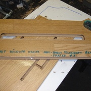 Fraisage des lignes inclinées avec le gabarit