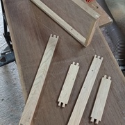 Tout est prêt à coller