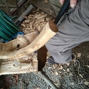 blocage au pied directement...