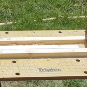 Quart de rond en périphérie de chaque barreaux