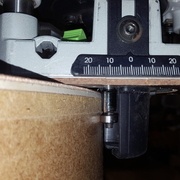 Affleurage à la fraise à roulement