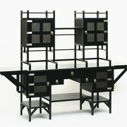 Buffet japonisant 1867 Godwin, Edward William  et William Watt  http://collections.vam.ac.uk/item/O8380/sideboard-godwin-edward-william/
