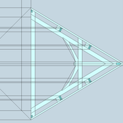 fig 2/ Tracé des fermes droites