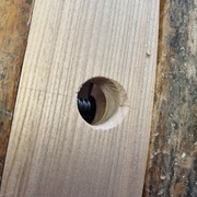 Chanfrein pour dégager les copeaux