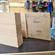 Vérification des angles des extrémités arrière des 3 traverses longitudinales