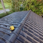 Mise en place des faîtières