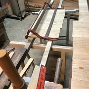 assemblage et collage des panneaux