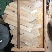 Sélection et essais de disposition des tranches d'orme