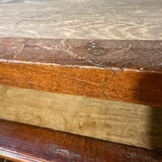 En façade c'est pas très visible..