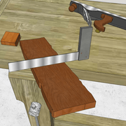 1/ Vérification du plat latéralement