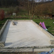 commencer par le plus desagéable... le beton!