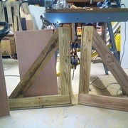 toute mes pieces découper, rainer, lameller et petit montage à blanc