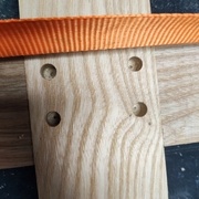 On pointe uniquement les tenons