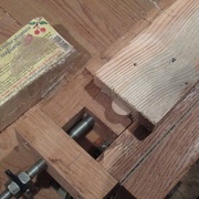 Le chariot et sa butée mobile