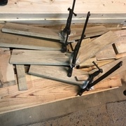 préparation traverses cintrées