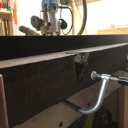 Avant, la surface est creuse