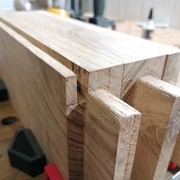 ca sort tout pile tangeant au tenon ! Ouf!