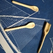 Petites cuillères en noyer