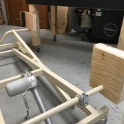 Assemblage blocs sur bâti