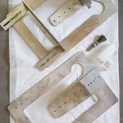 Plaques pour réalisation "Queue d'aronde conique"