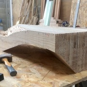 On tourne et on recommence. C'est plus simple coté convexe