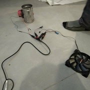 ventilateur éteind, clapet fermé