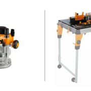Station de fraisage complète : Workcentre Triton TWX7 + module défonceuse + Triton TRA001 2 400 W —