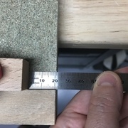 Butée à 21.