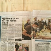 On parle de nous dans Vosges Matin en page 2 !
