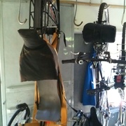 Non, c'est dans un train italien, pas à l'abatoire !