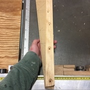 Gabarit pour la tenonneuse