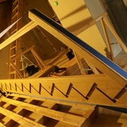 assemblage et mise en tension pour percer les trous de goupilles