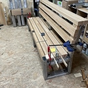 Montage à blanc pour repérage des inserts (boulonnerie)