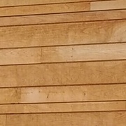 le bardage en chataignier de l'extension de maison