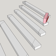 traçage des assemblages des palis