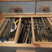 Dans les tiroirs : les mèches à bois