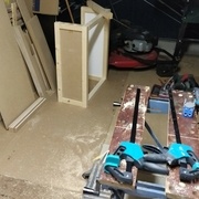 Assemblage coffre du bas