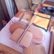 finition de la rainure au ciseau