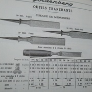 Ciseaux de menuisier, Goldenberg 1927