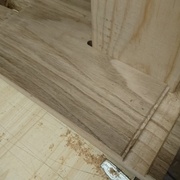 Rainure du bas un peu ratée, mais nickel pour la transversale