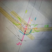 Poteaux intermédiares