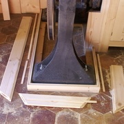 Les pièces de l'embase