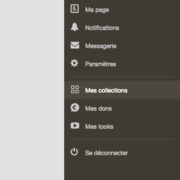 Accès à "Mes collections"