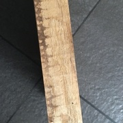 Photo d'un vieux délignage