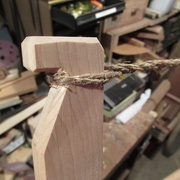 Logement pour la corde