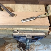 C'est parti pour les rainures...